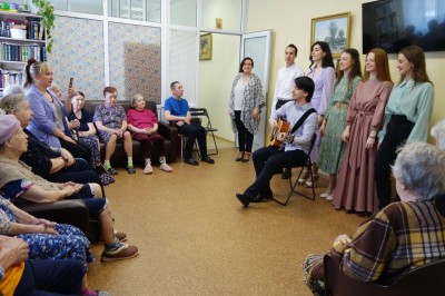Благотворительный концерт в Центре социального обслуживания «ВЕРА»